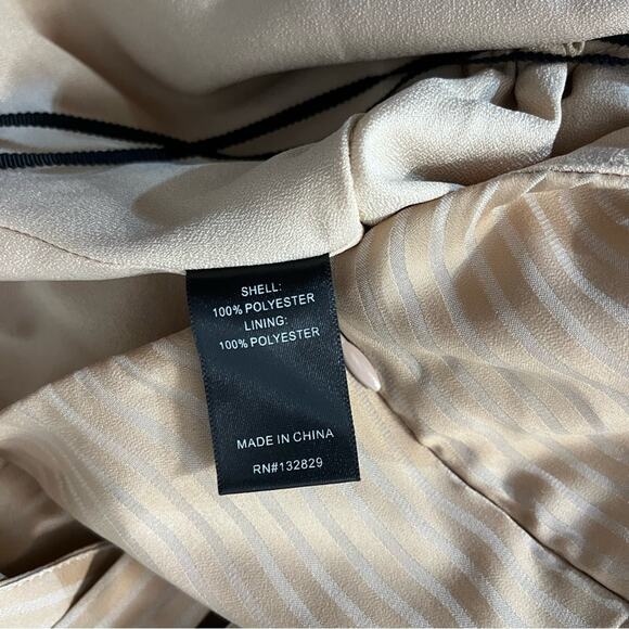 Revolve NBD Davis maxi dress with side slit tan - XS - Picture 9 of 10